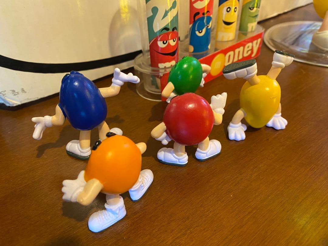 M&M's エムアンドエムズ フィギュア インテリア小物入れ 瓶 ディスペンサー