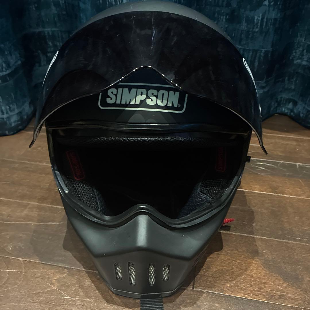 ひ*や様 SIMSPON フルフェイスヘルメット ブラック