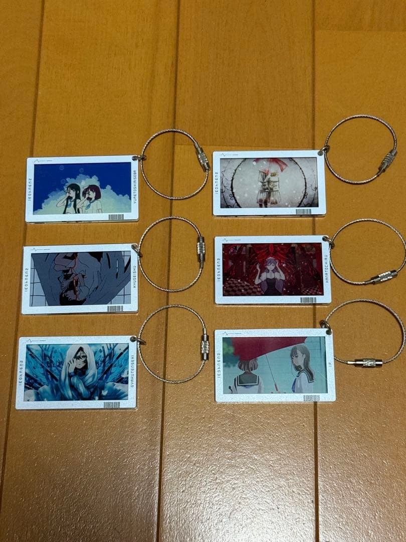 月詠み ANOTHER MOON ランダムアクリルキーホルダー6種 コンプセット