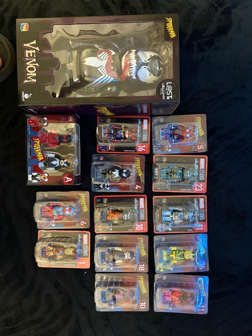 ⭐️MARVEL ベアブリック／ラストワン賞 ヴェノム＋その他セット⭐️