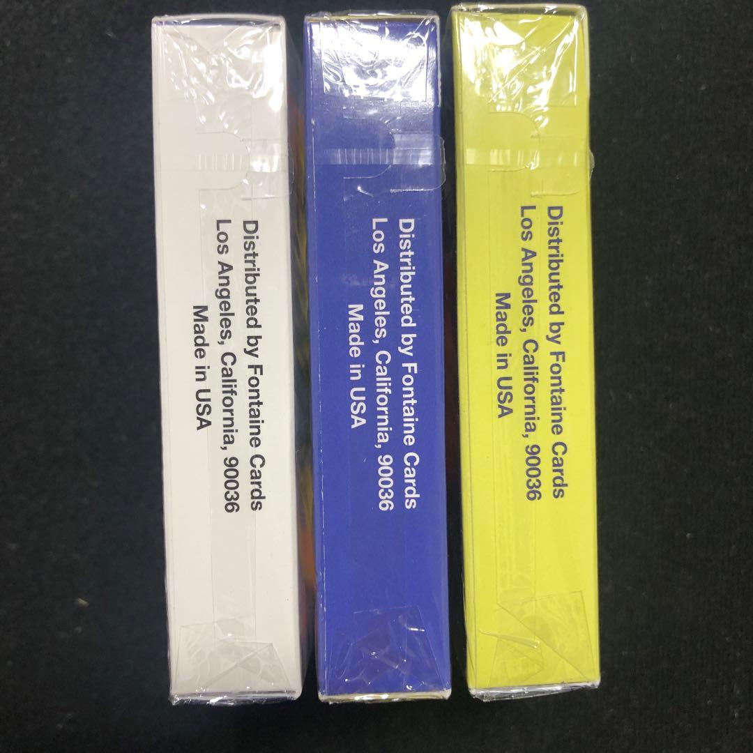 fontaine 5000s トランプ　3セット