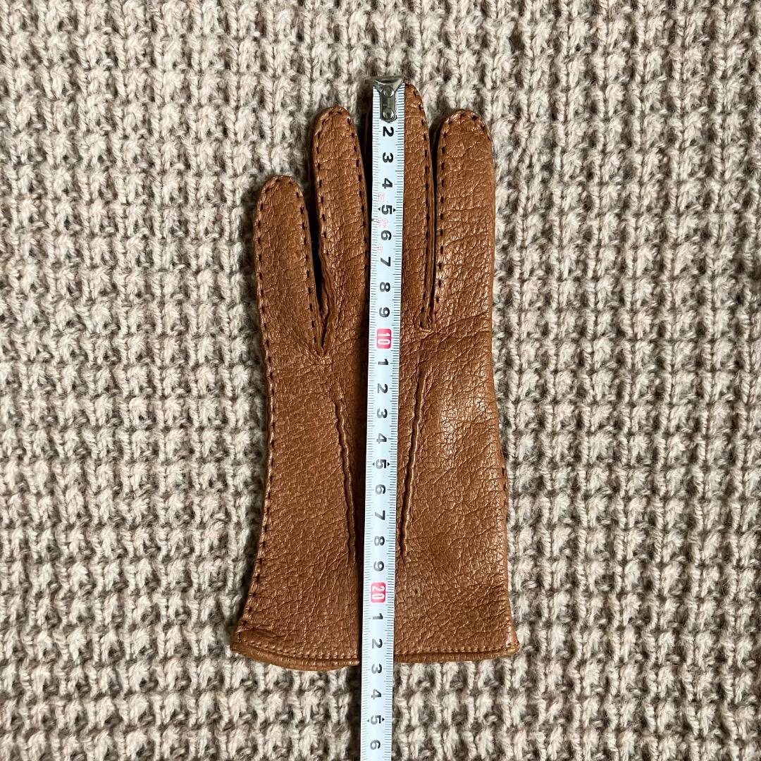 新品　ペッカリー　グローブ　英国製　7ハーフ　Dent Fownes 革　手袋
