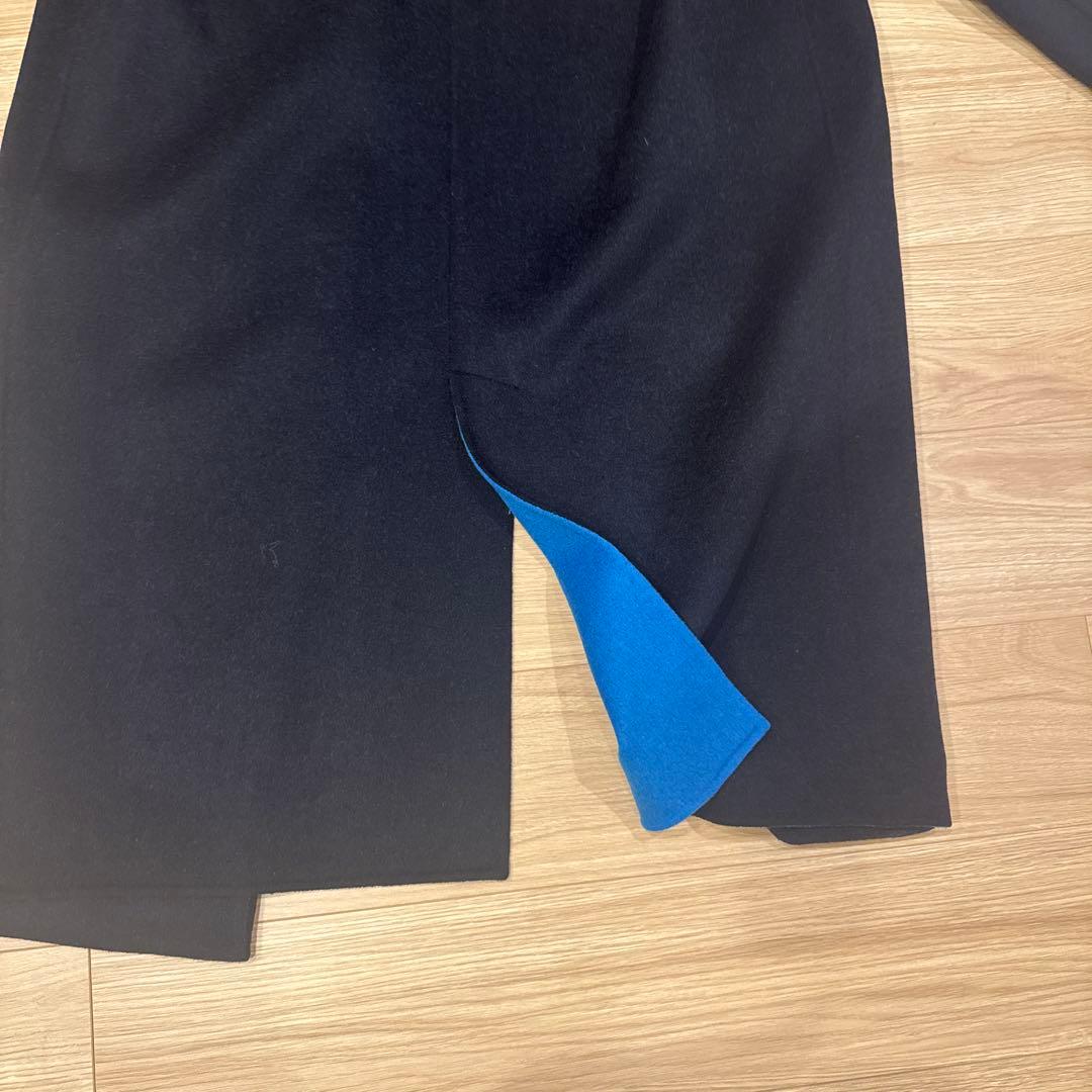 ENFÖLD ネイビー ロングコート 36