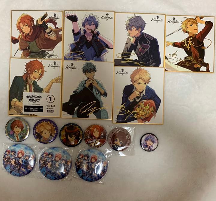 172点あんスタ 缶バッジ アクキー アニカフェ コースターセットKnights