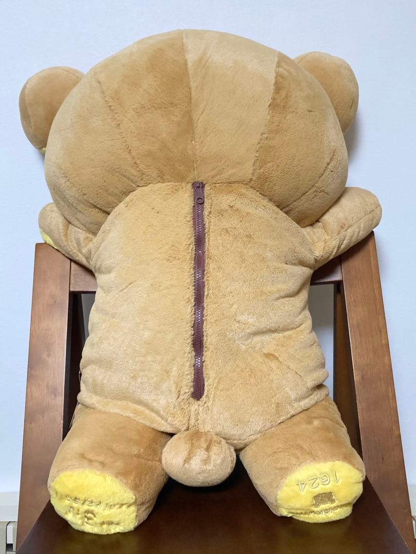 リラックマ 3周年記念ぬいぐるみ(全長約80㎝)＋特別DVD(未開封) タグ付き