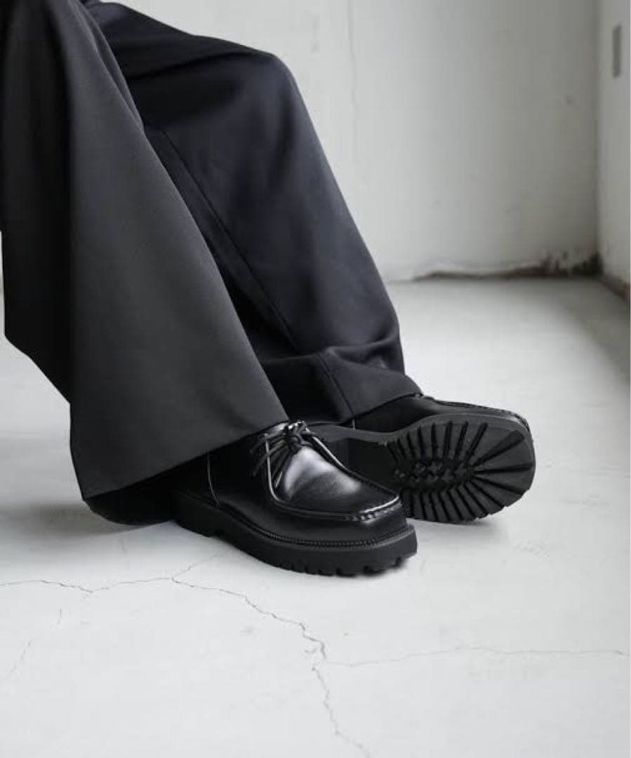 靴 CTHY Annonay TIROLEAN LEATHER DAD SHOES