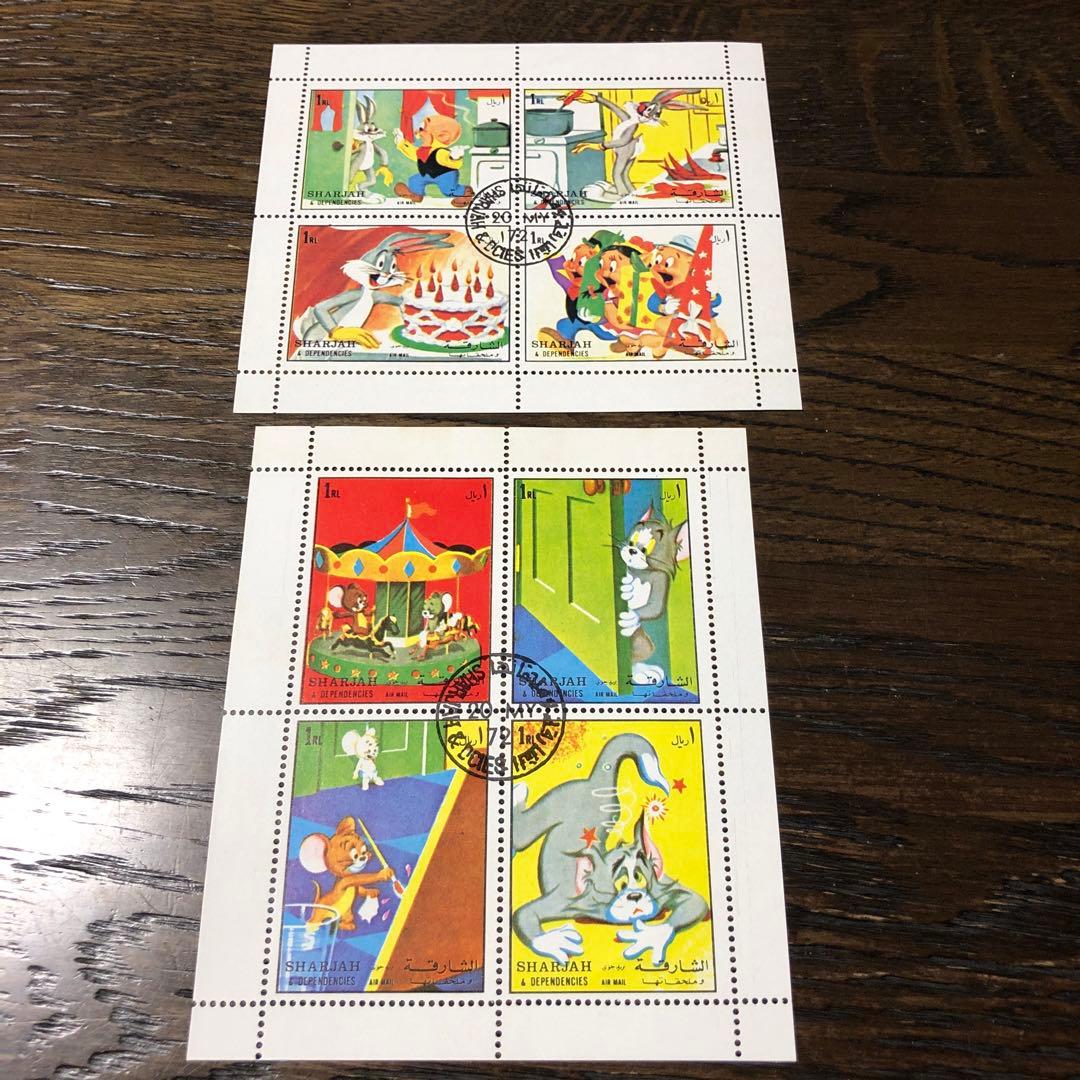 ディズニー　他　外国切手　157枚