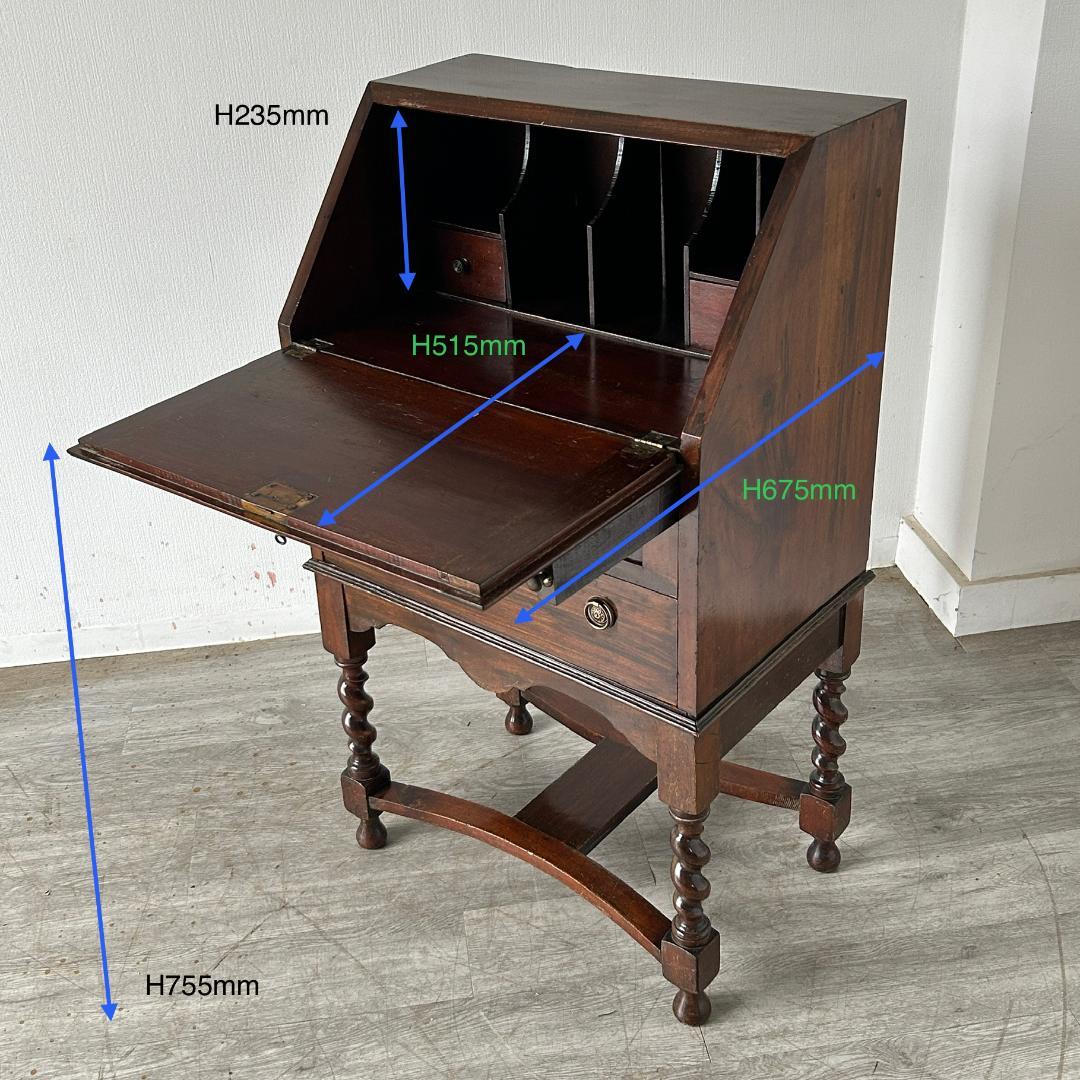 イギリス アンティーク家具 ライティングビューロ 1930年頃 816A
