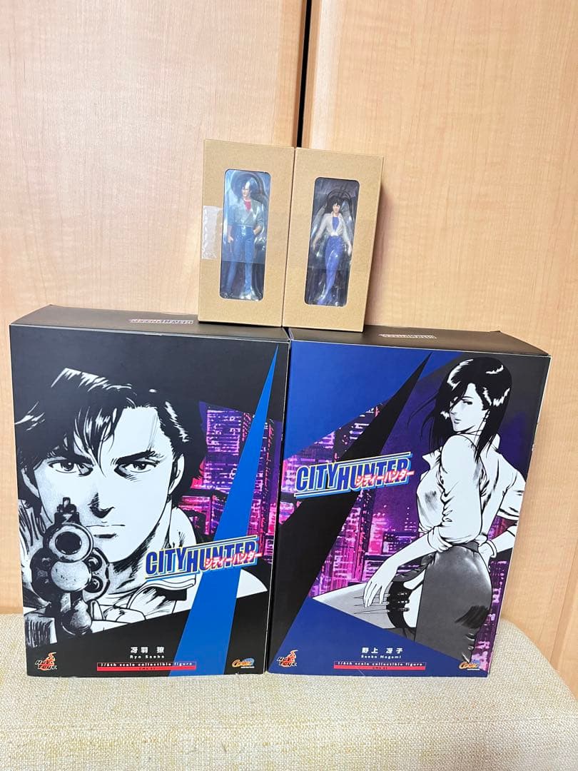 ホットトイズ　CITY HUNTER フィギュアセット 2体　おまけ付き