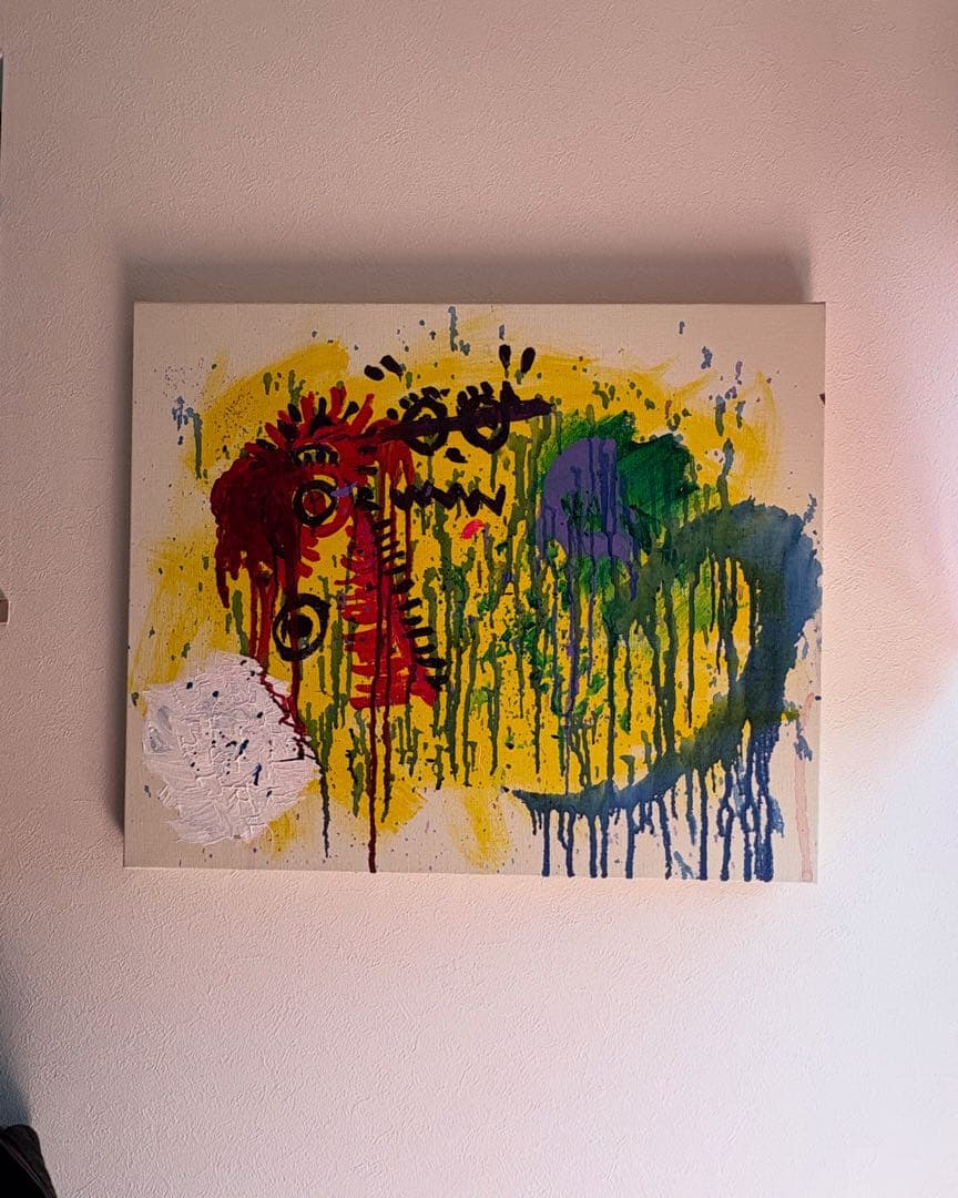 アクリル画 アブストラクトスタイル