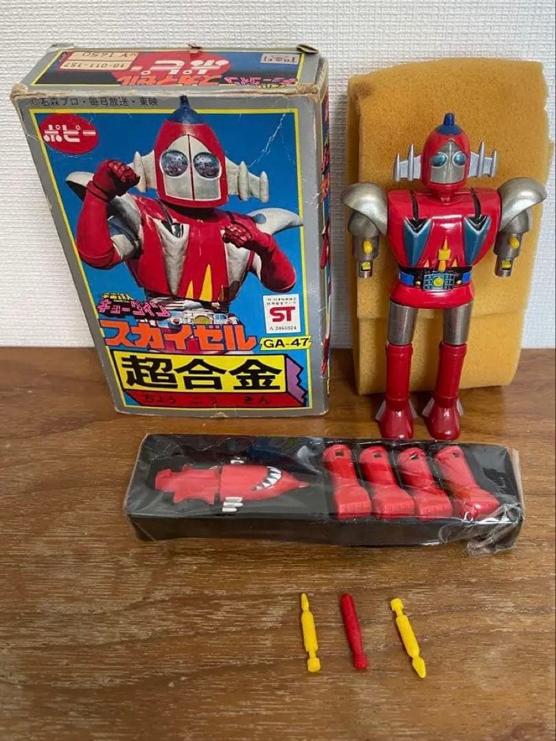 ポピー　超合金　「宇宙鉄人キョーダイン」スカイゼル　特撮　箱付き