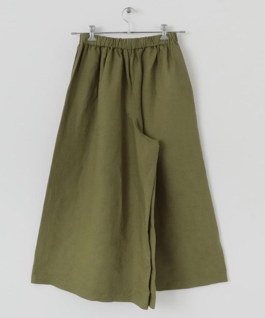 2025 春夏新作 かぐれ kagure リネンレーヨンワイドギャザーパンツ＊Y
