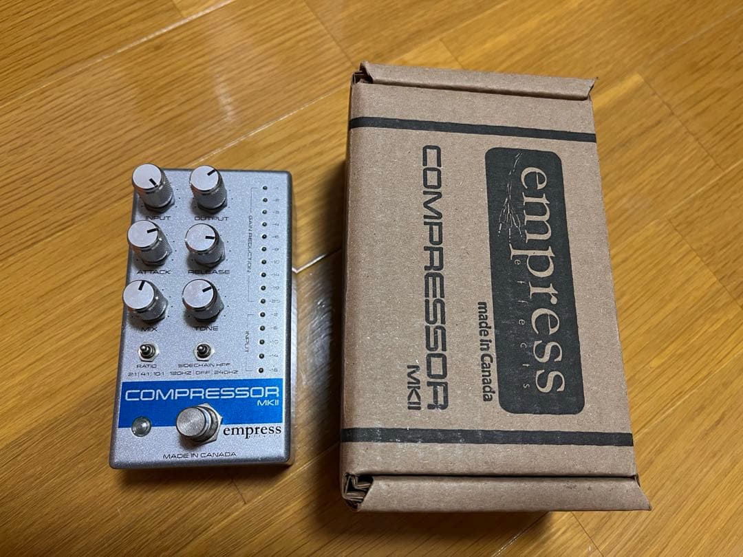 Empress Effects Compressor MKⅡ / Silver