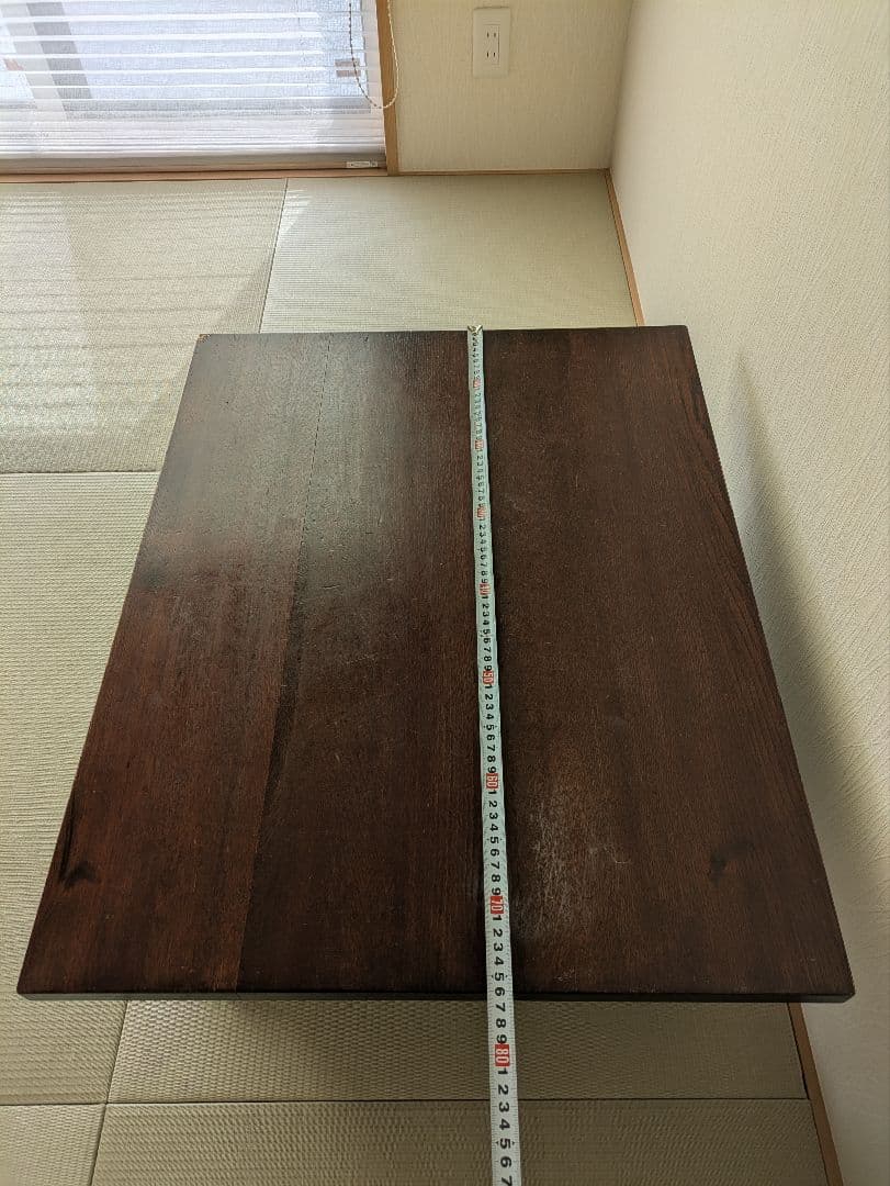 【松本民芸家具】 折りたたみローテーブル 民芸×和モダン コンパクト収納