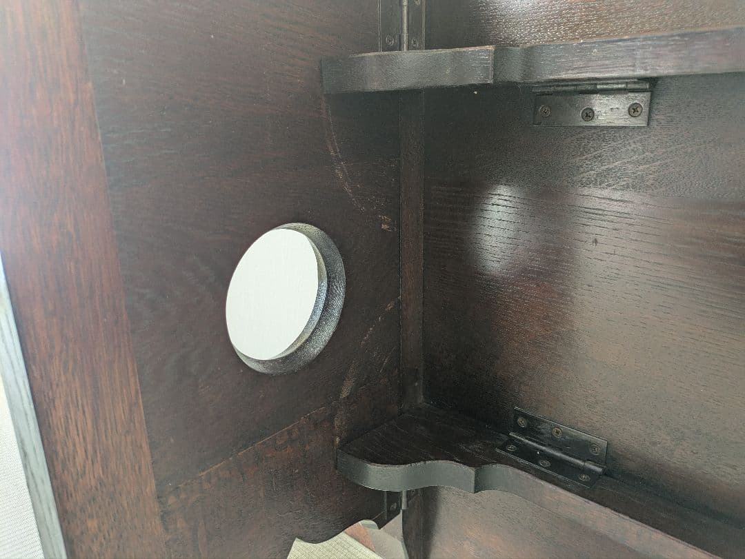 【松本民芸家具】 折りたたみローテーブル 民芸×和モダン コンパクト収納