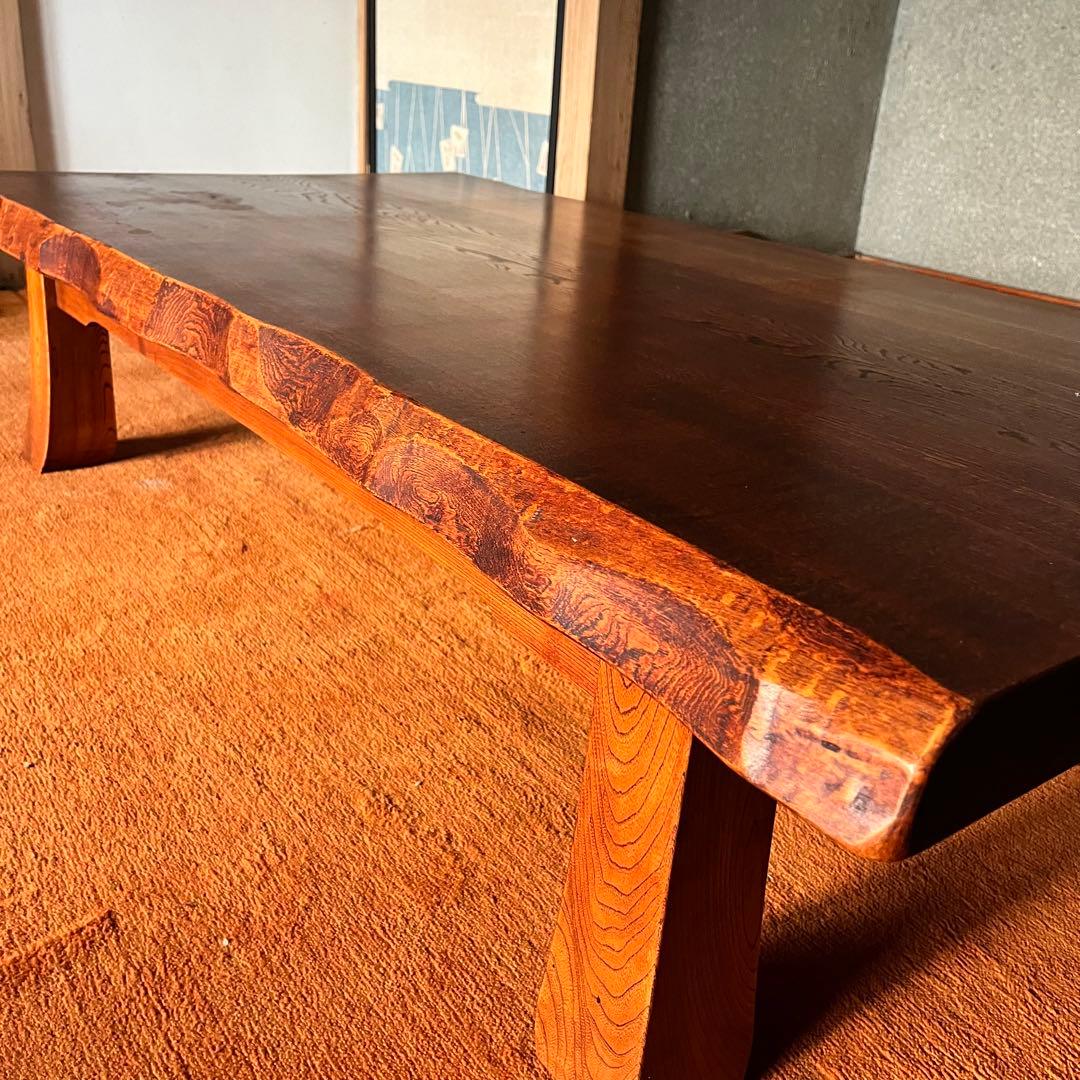 9/30まで！ 4人掛け　座卓　天然木　高級テーブル