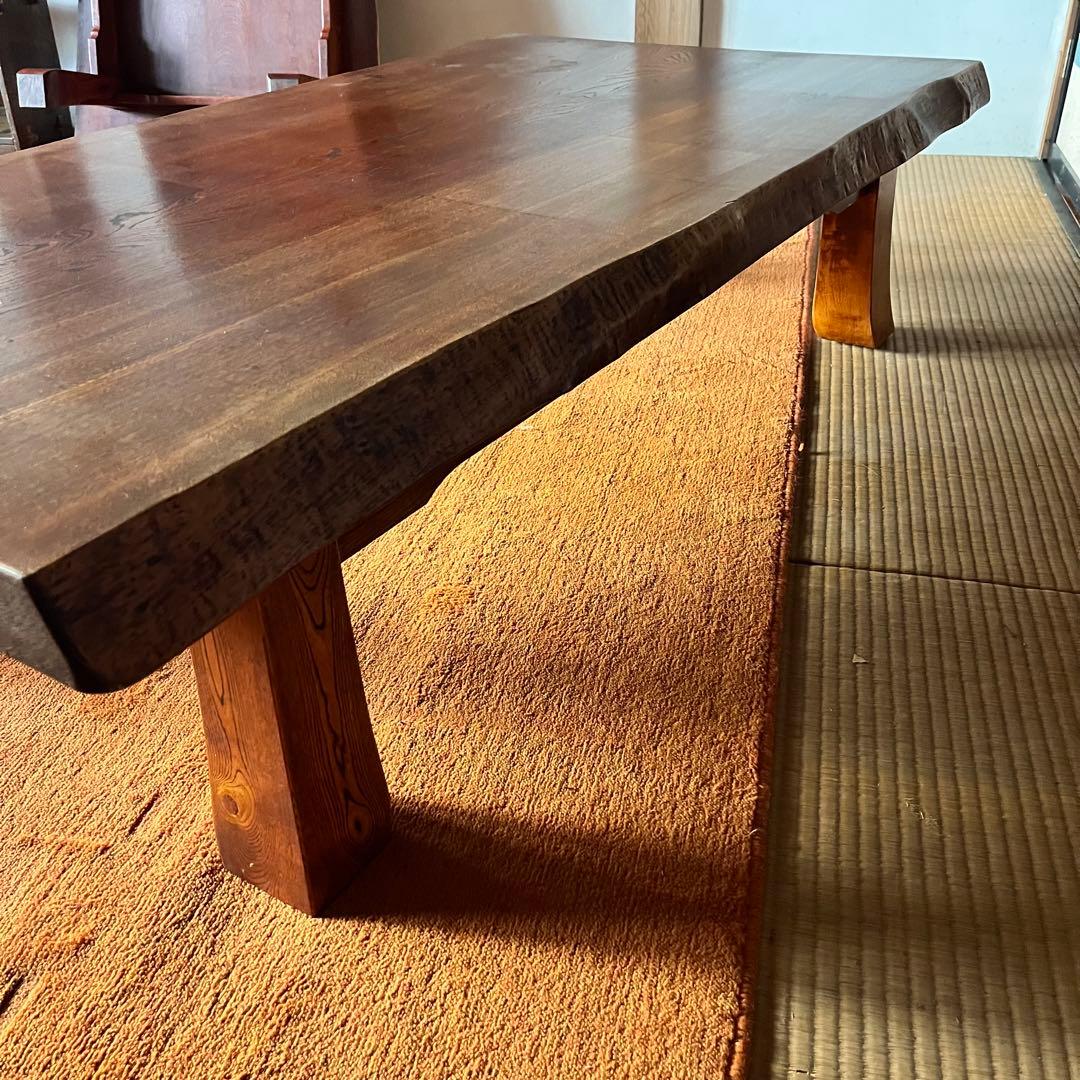 9/30まで！ 4人掛け　座卓　天然木　高級テーブル