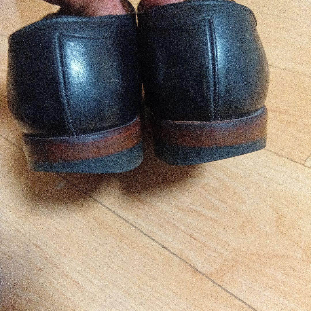 WJバズリクソンズ/ウィリアムギブソン ブラックサービスシューズ