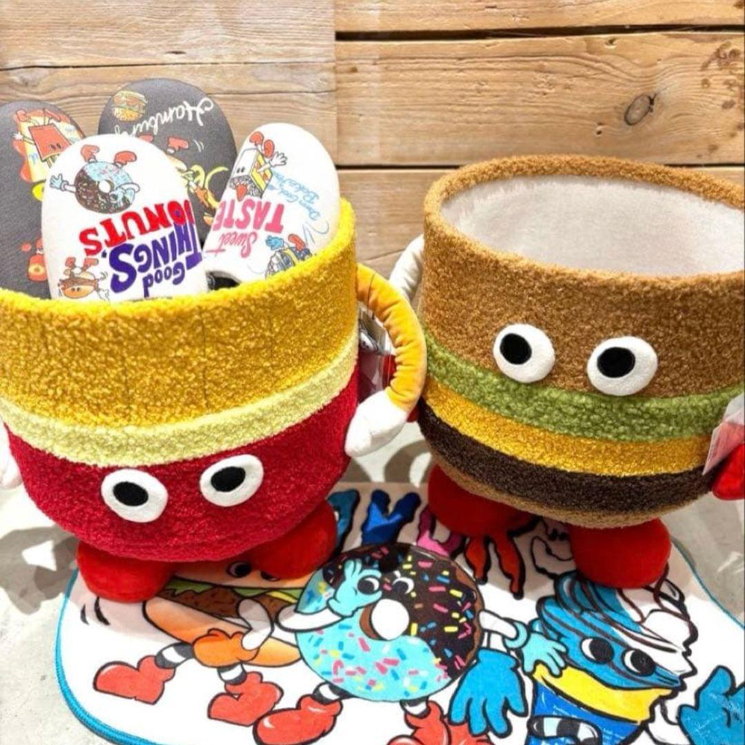 ニコアンド　niko and… フレーバーズ　スタンドバスケット　ブラウン