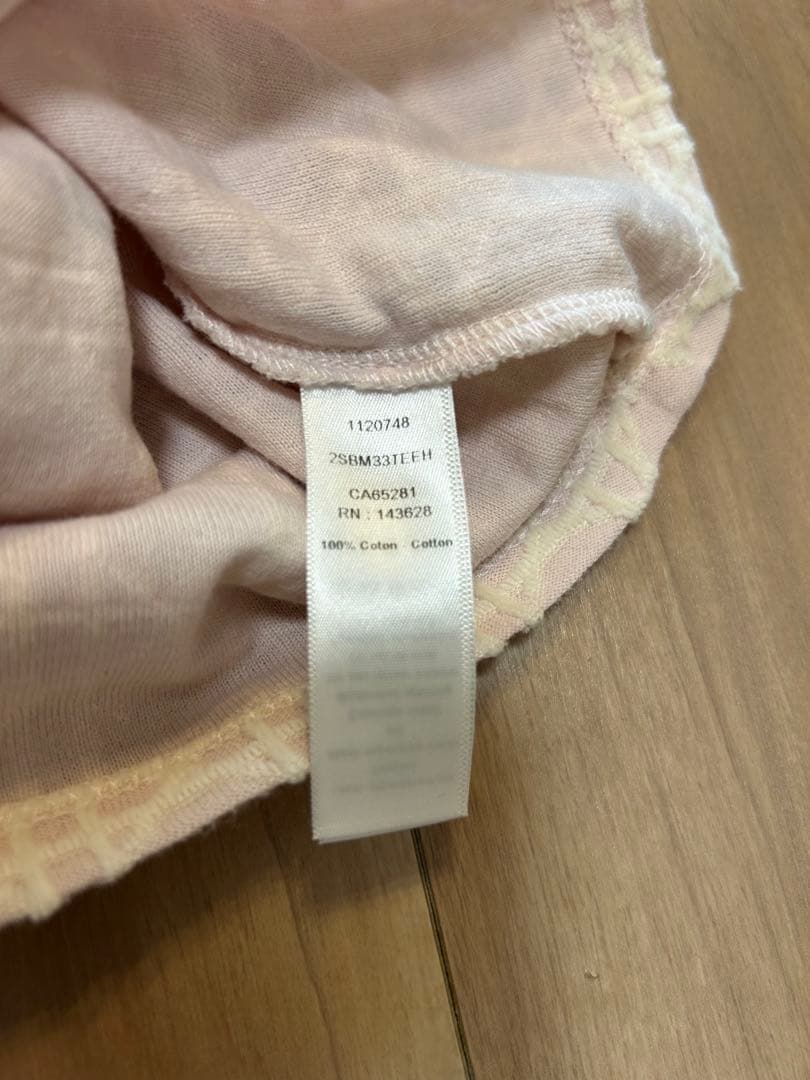 Baby DIOR ベビーピンクTシャツ　24ヶ月