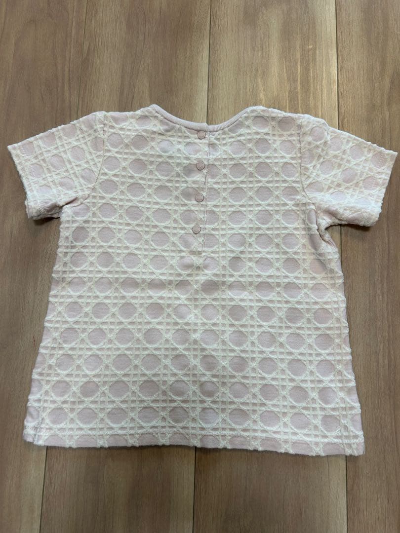 Baby DIOR ベビーピンクTシャツ　24ヶ月