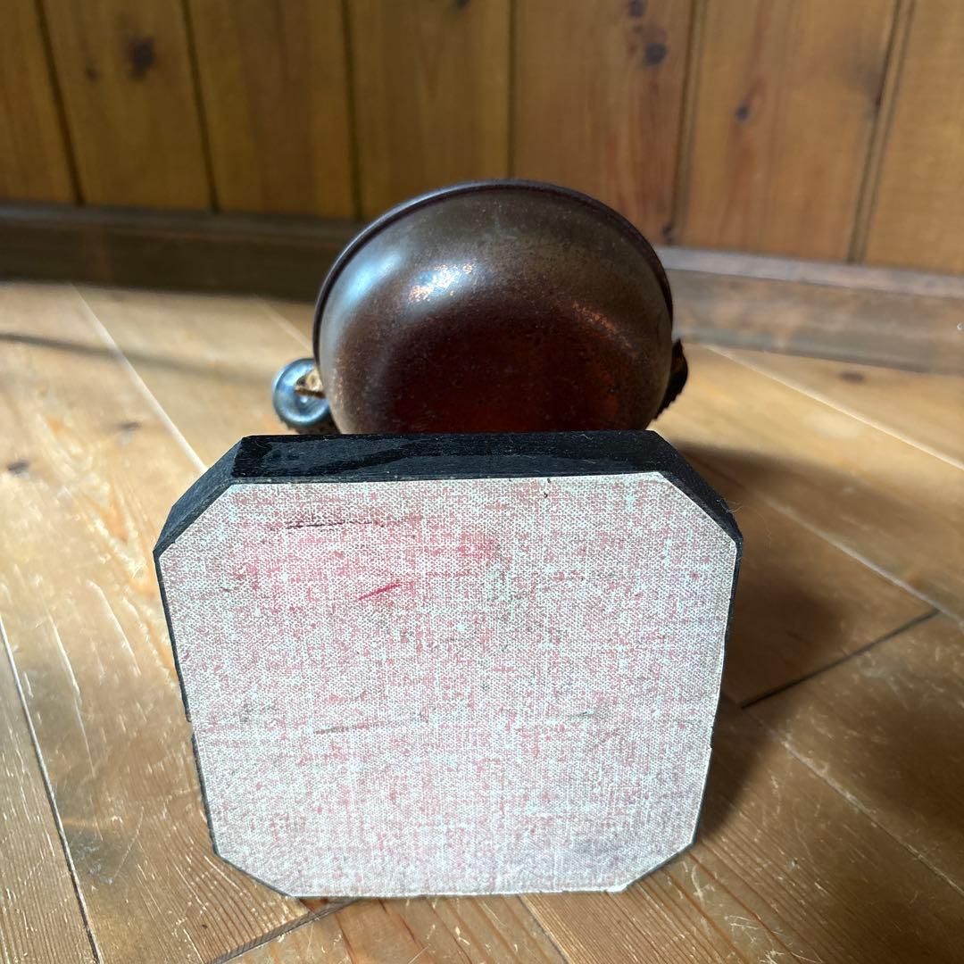 【50sビンテージ】ボトルキャップマン 黒 アンティーク人形 ハワイアン 置物