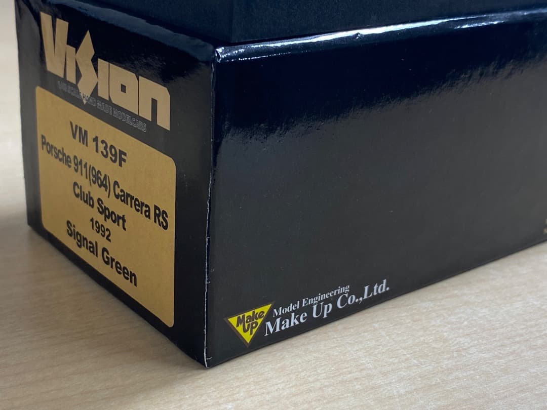 【新品同様】メイクアップ 1/43 ポルシェ964 カレラRS CS 緑