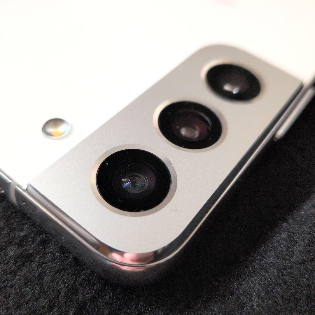 【値下げしました】Galaxy S22　ホワイト　キズ割れなどのない美品