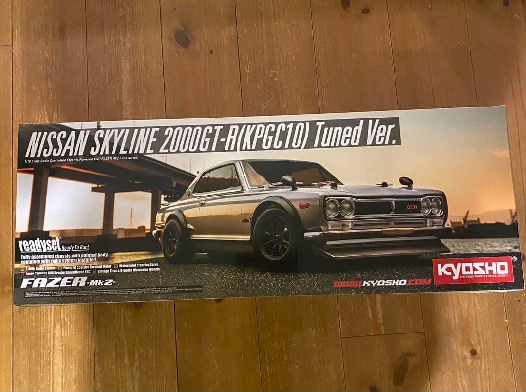 京商 ラジコン フェーザーMk2 日産 ハコスカ　スカイライン GT-R
