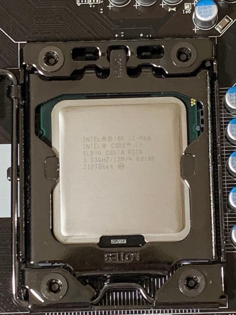 マザーボード MSI X58A-GD45 LGA1366 + i7-980 + RAM24GB