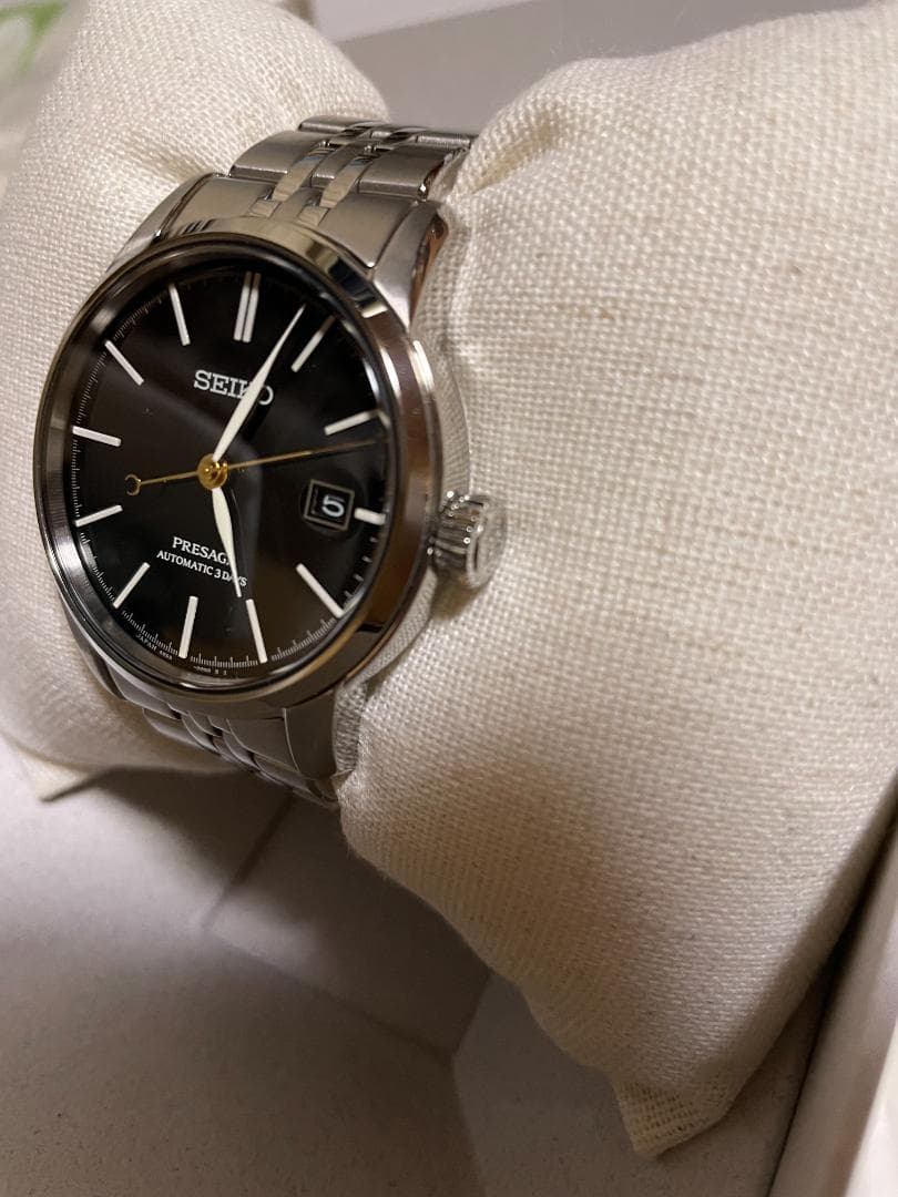 SARX107 SEIKO セイコー プレザージュ　漆ダイアル