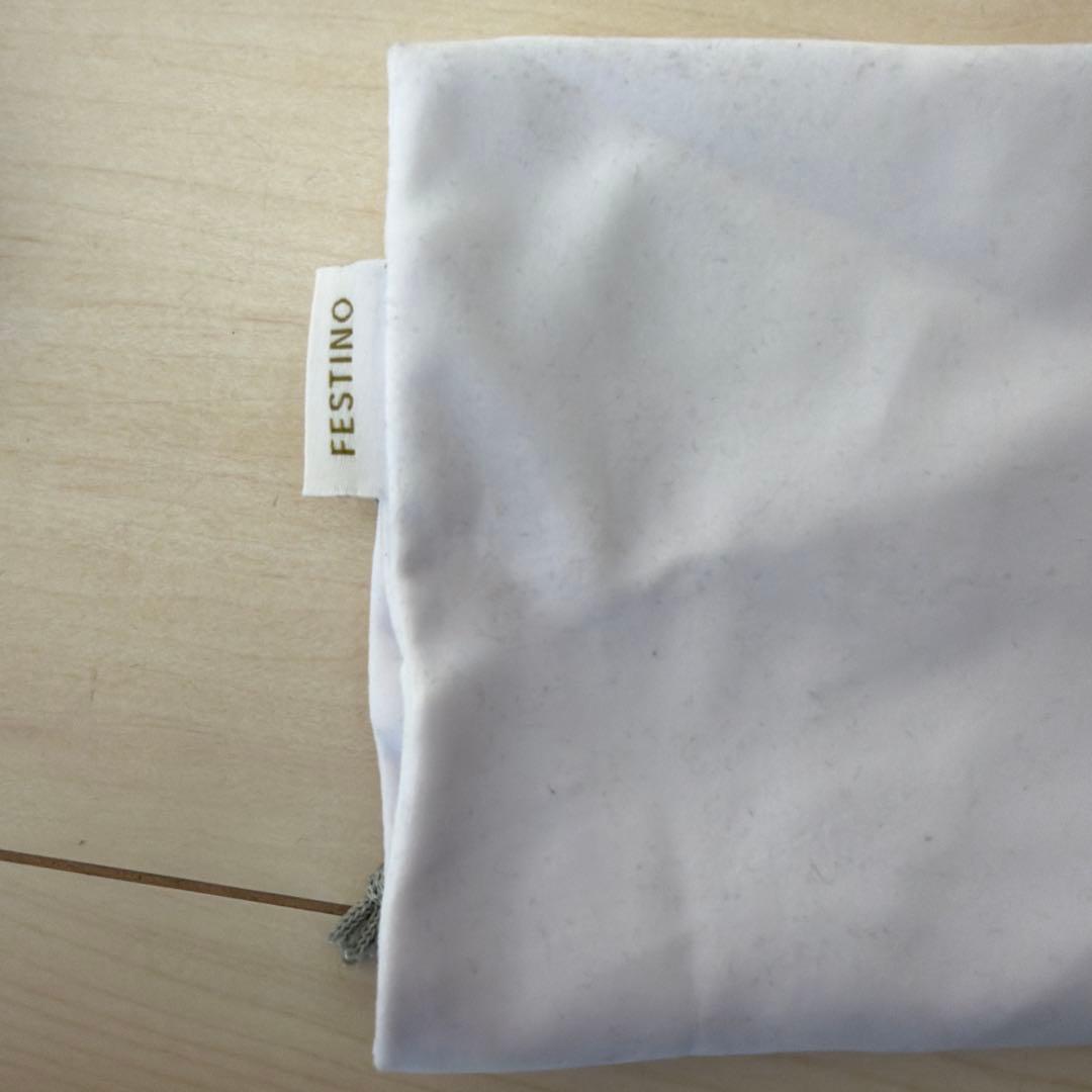 FESTINO ヘアドライヤー グレー 収納袋付き