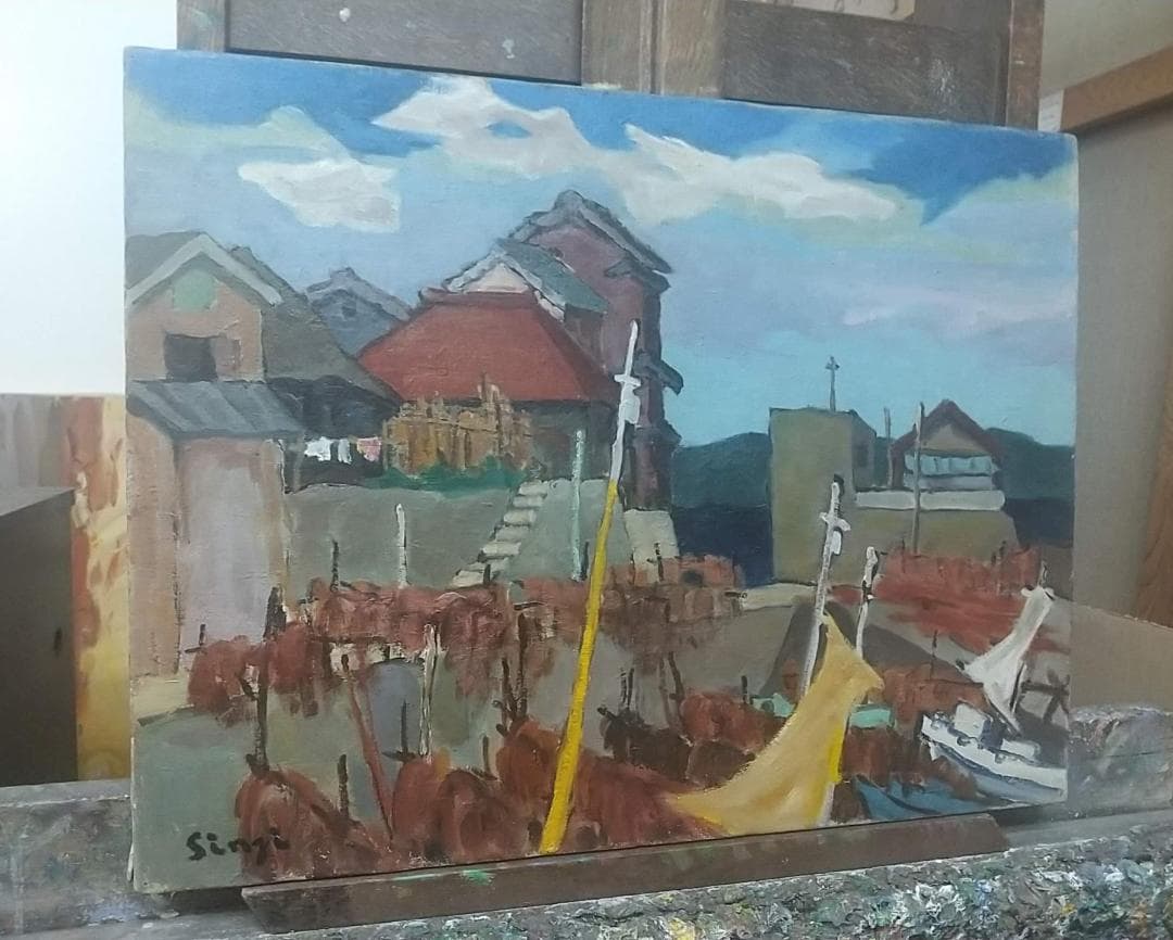 絵画 「太海」P10 油絵