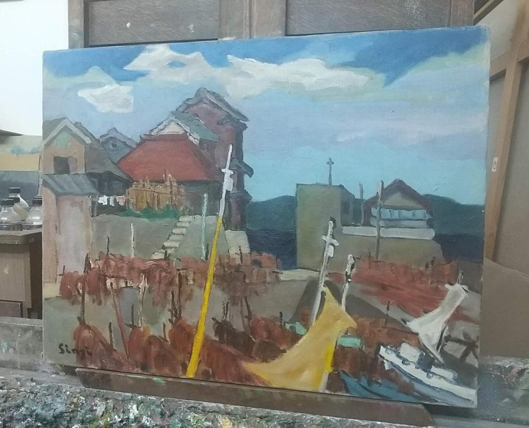 絵画 「太海」P10 油絵