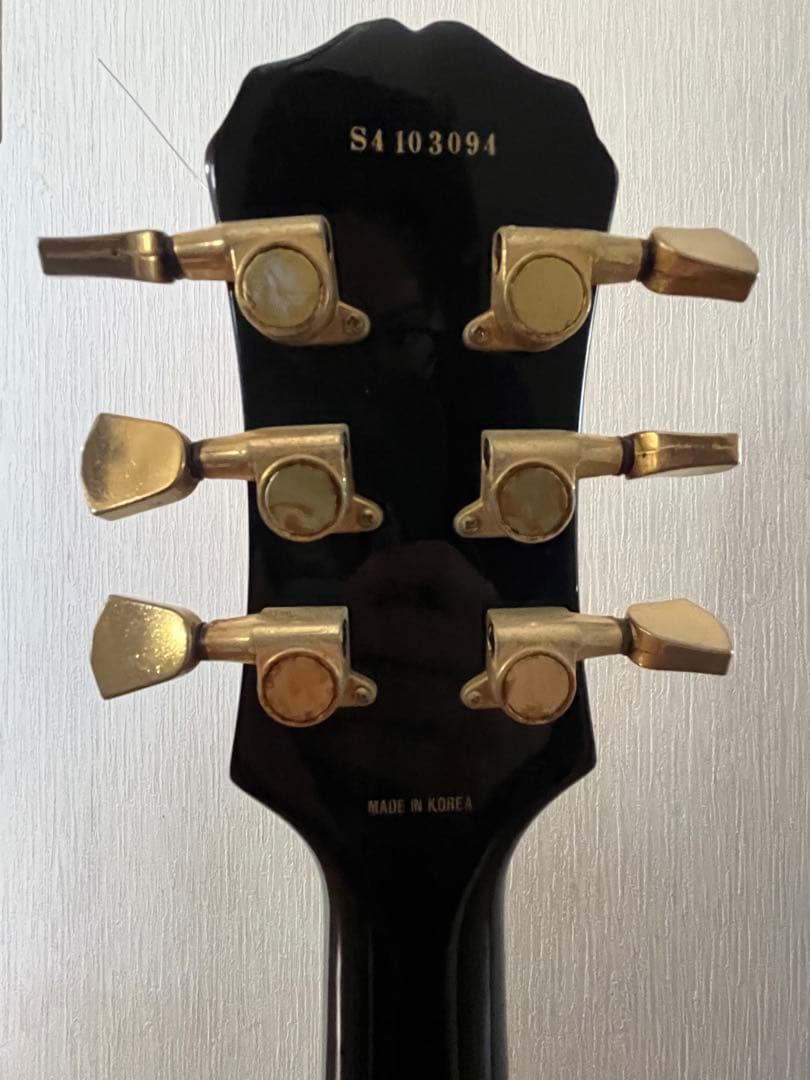 Epiphone Les Paul customブラック　レスポールカスタム