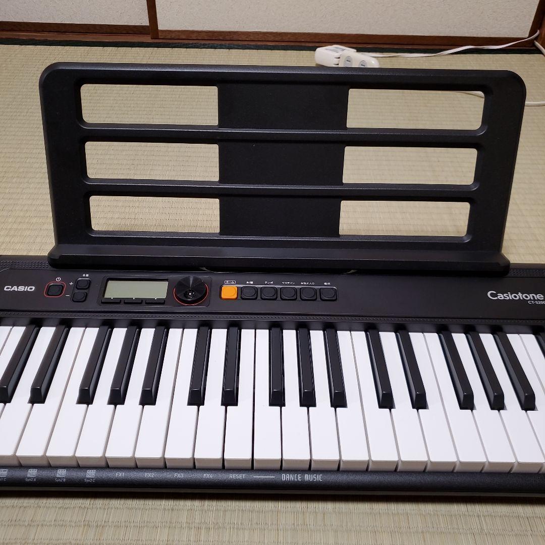 Casiotone CT-S200 電子キーボード 譜面台付き