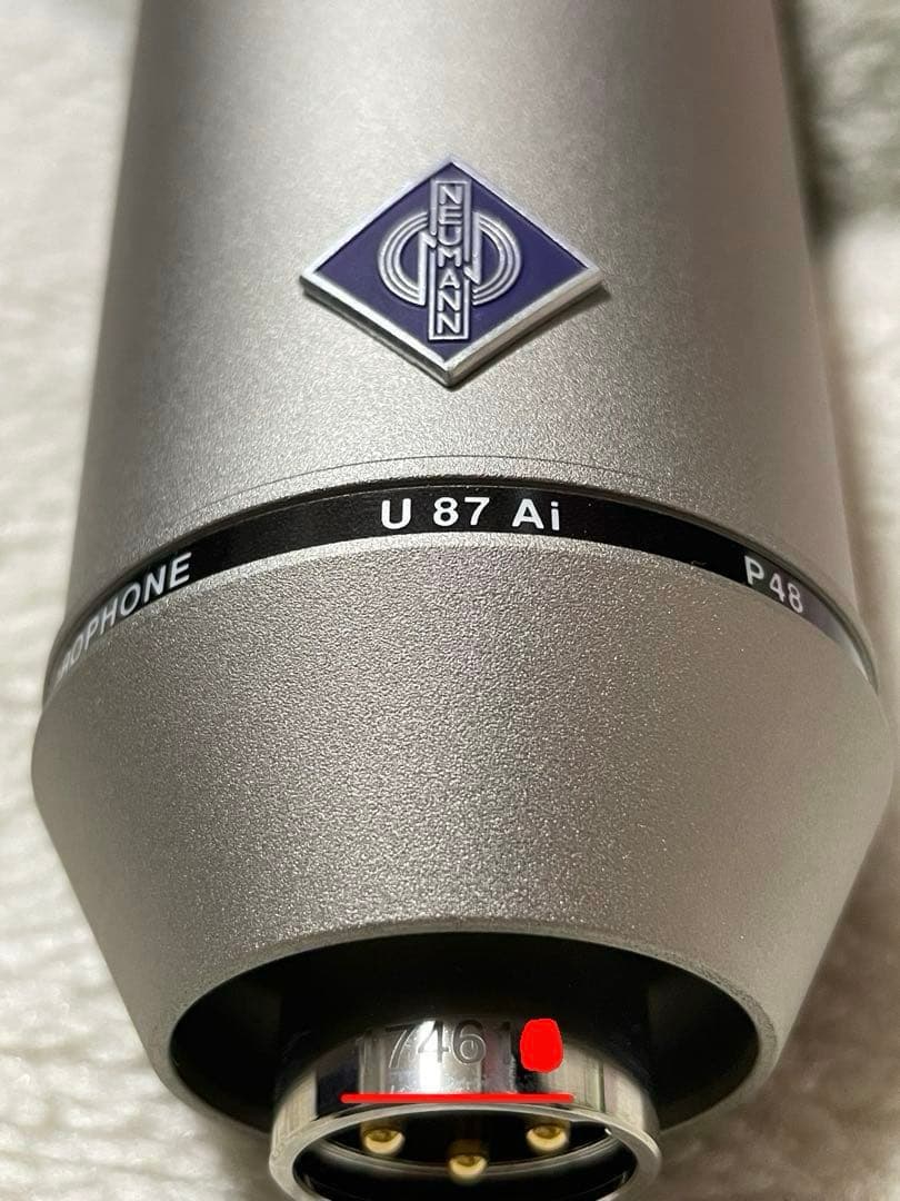 【極美品】NEUMANN U87Ai Studio set＋VOVOXケーブル