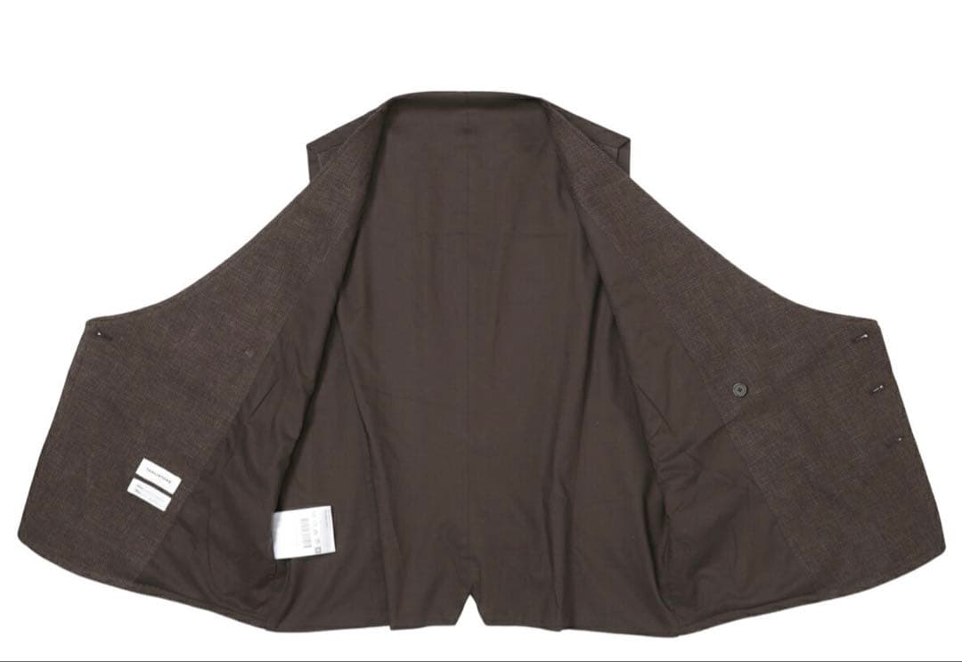 【未使用級】タリアトーレ TAGLIATORE ジレ ブラウンSize48