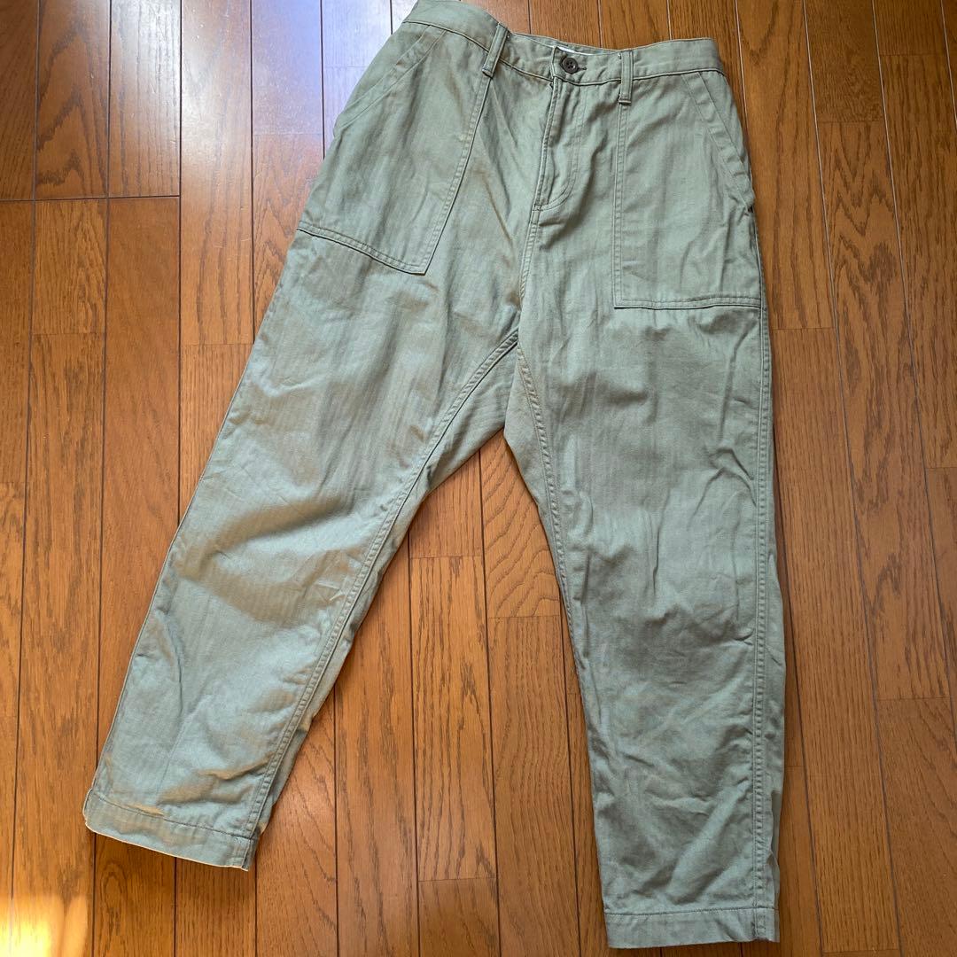 journal standard luxe ヘリンボンベイカーパンツ