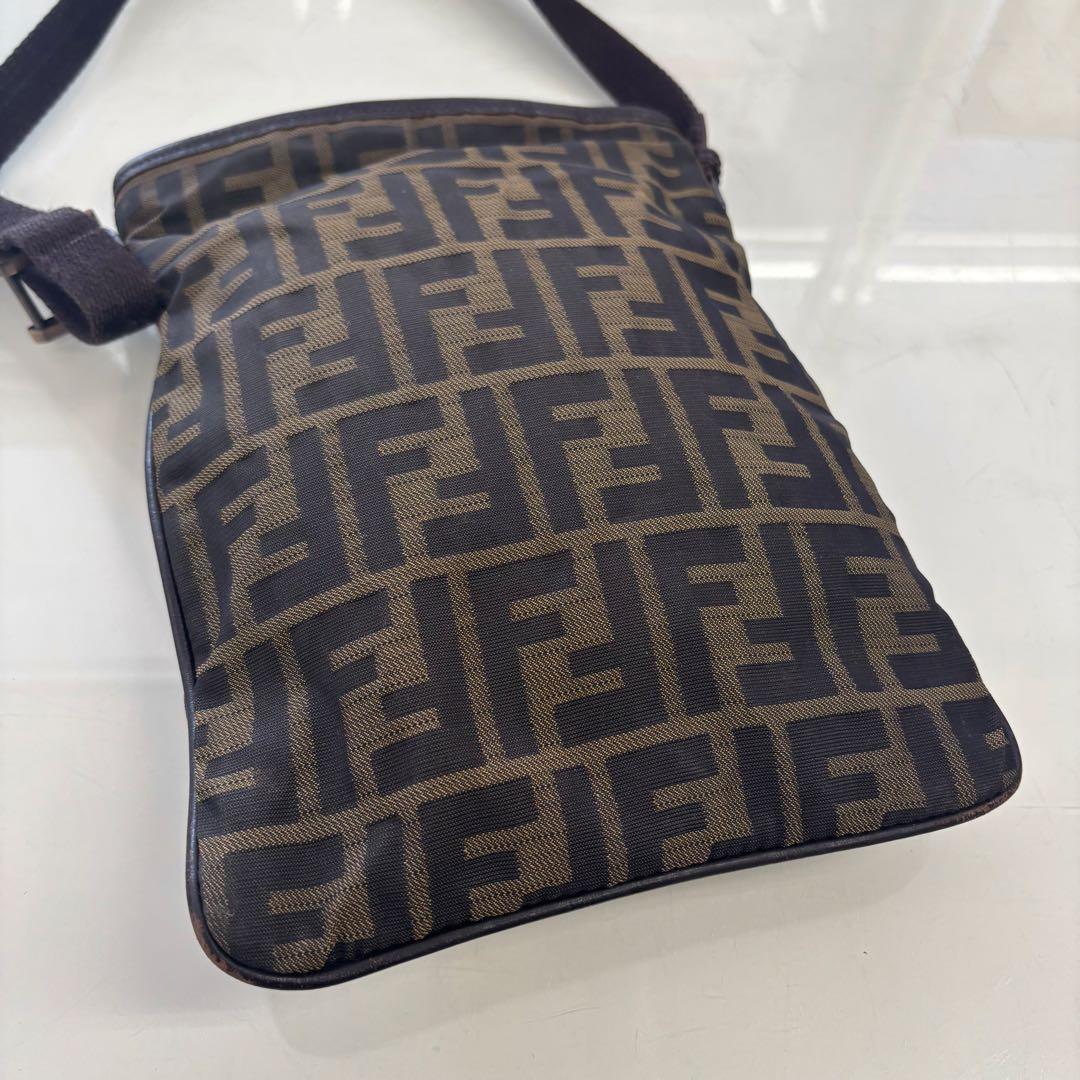 フェンディ　ズッカ柄　ミニ　ショルダーバッグ
