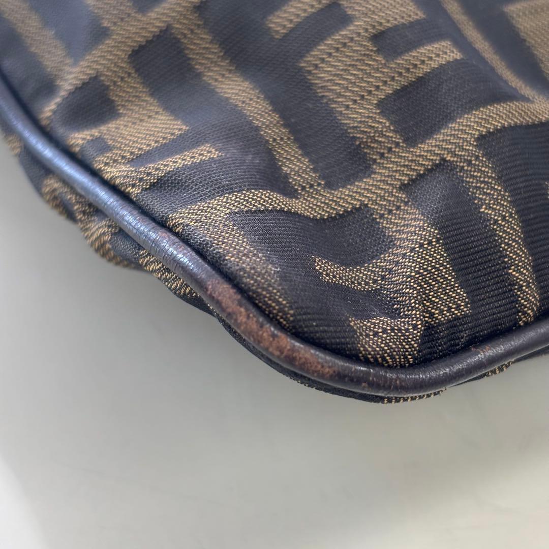 フェンディ　ズッカ柄　ミニ　ショルダーバッグ