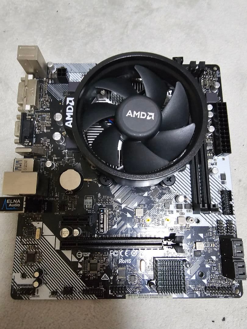 Ryzen 5 3600 b450 クーラーセット