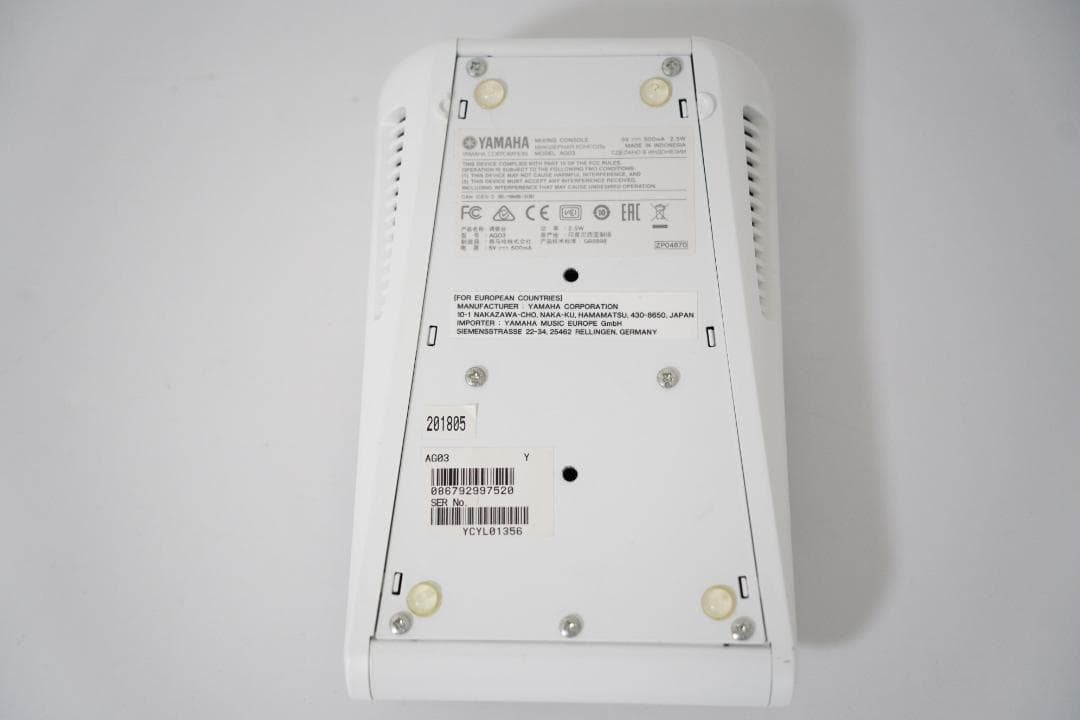 YAMAHA ヤマハ　AG03 オーディオインターフェース