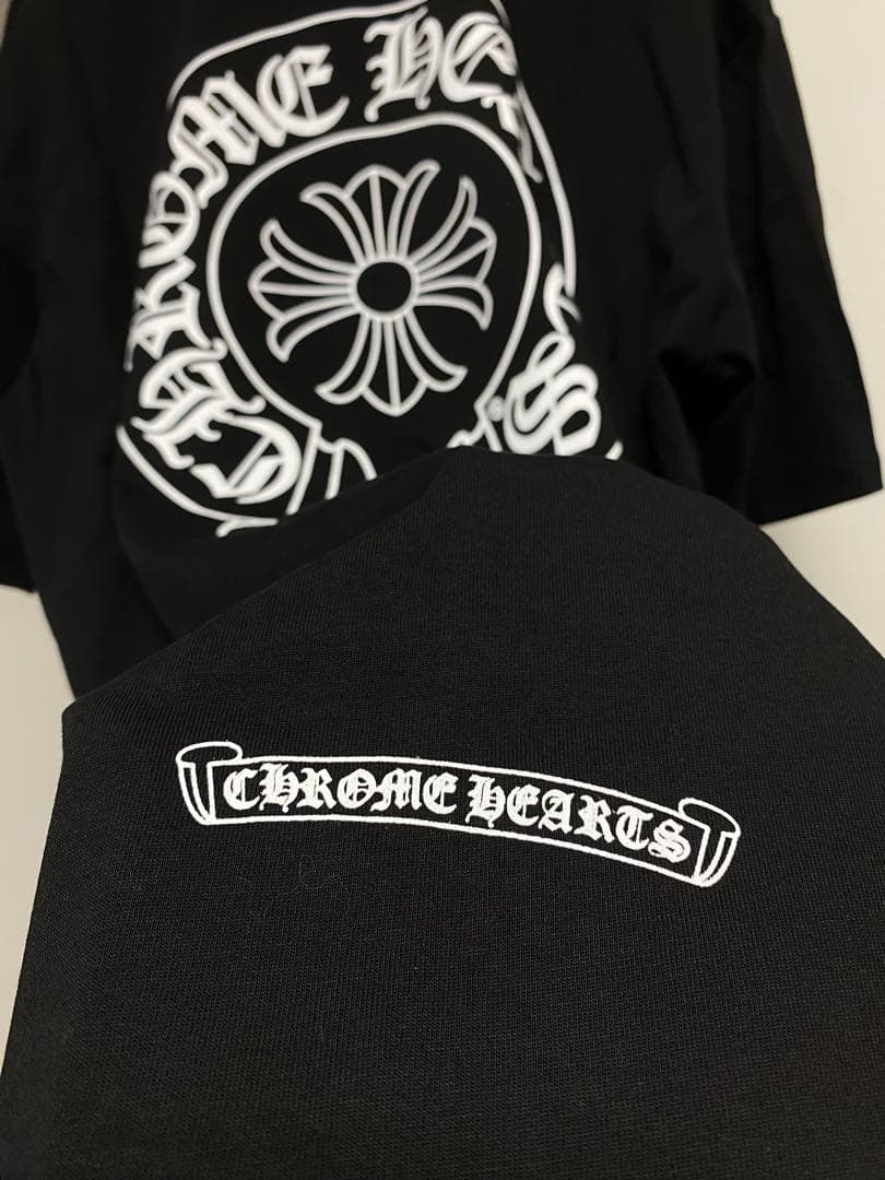 Chrome Hearts クロムハーツ Tシャツ ホースシュー 黒