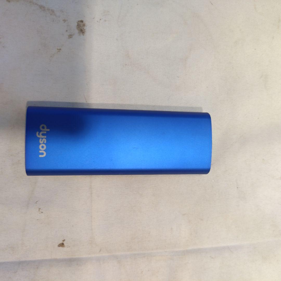 HP01空気清浄機能付きファンヒーター　hot+cool 青色 リモコン付き