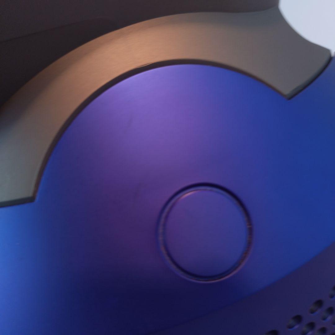 HP01空気清浄機能付きファンヒーター　hot+cool 青色 リモコン付き