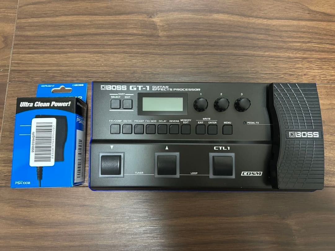 BOSS　GT-1　ACアダプター付き