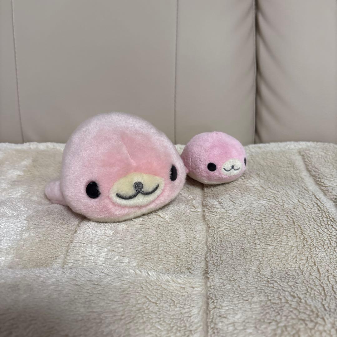 【希少・平成レトロ】まめゴマ さくらゴマ ぬいぐるみ2個セット