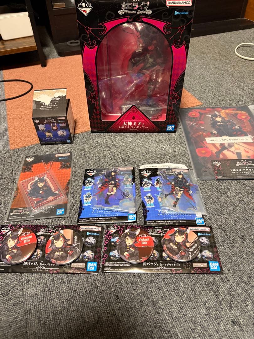 一番くじ ホロライブ ～Villain Style～　大神ミオ賞 まとめ売り