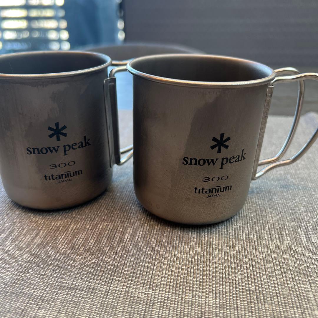 未使用保管品廃盤品・貴重な新品 チタンカフェラテセット スノーピーク